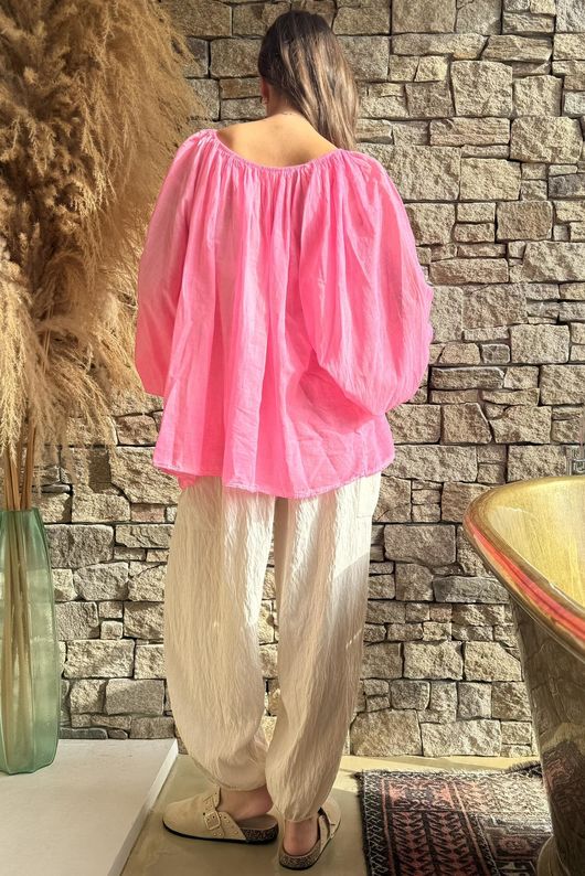 Sa Caleta Gypsy Top Popsicle Pink